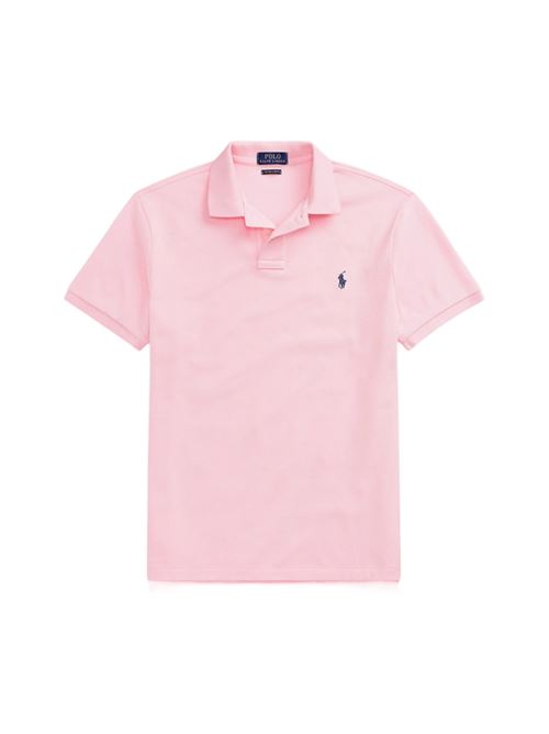 polo uomo slim cotone piqué pink POLO RALPH LAUREN | 710795080004